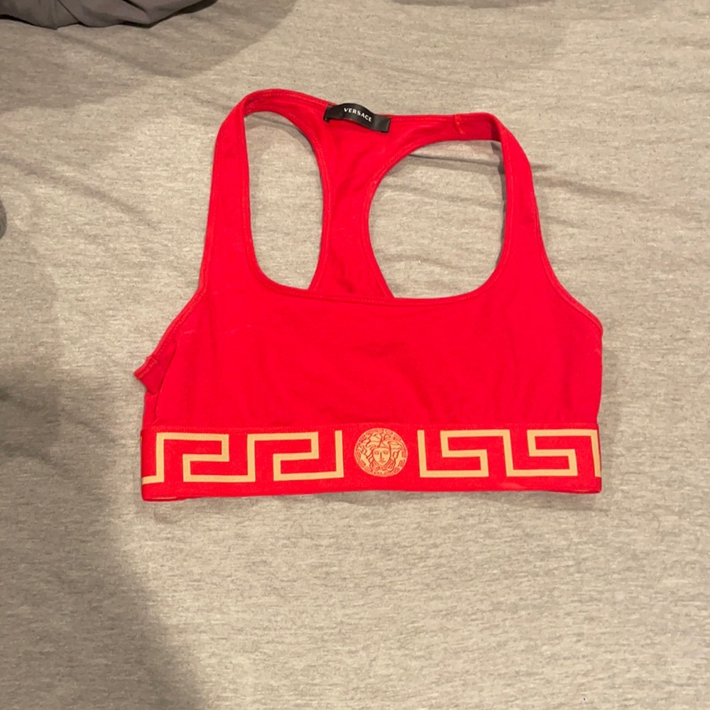 Versace crop top